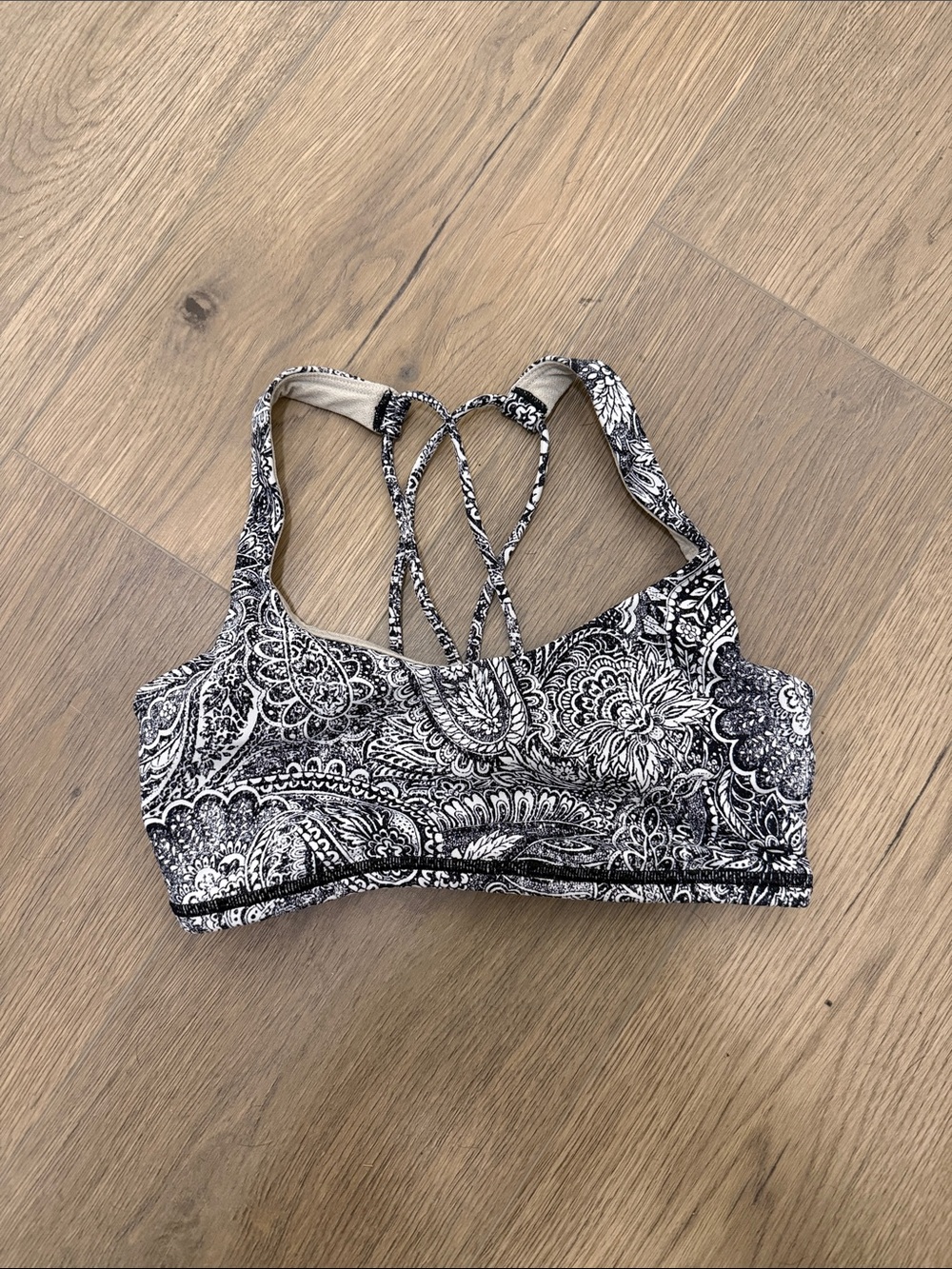 Paisley Print Lululemon Sports Bra - 2